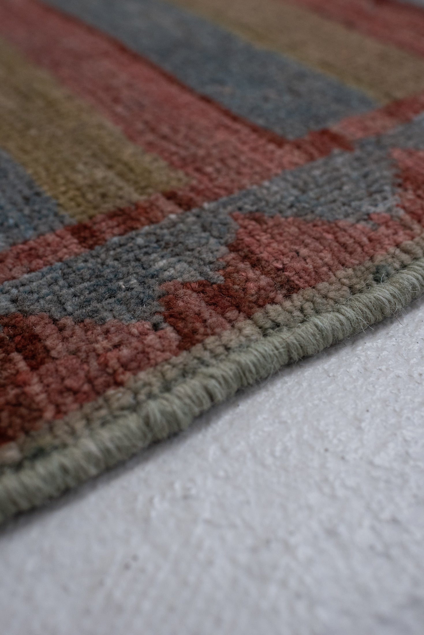 3&#39;9 x 6&#39;4 | Colorful Striped Gabbeh Rug |  G-3742