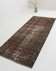 3'3 x 7'10 | Beautifully Distressed Vintage Runner R-2911