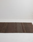 3'11 x 6'7 | Dark Brown Gabbeh Rug | G-3773