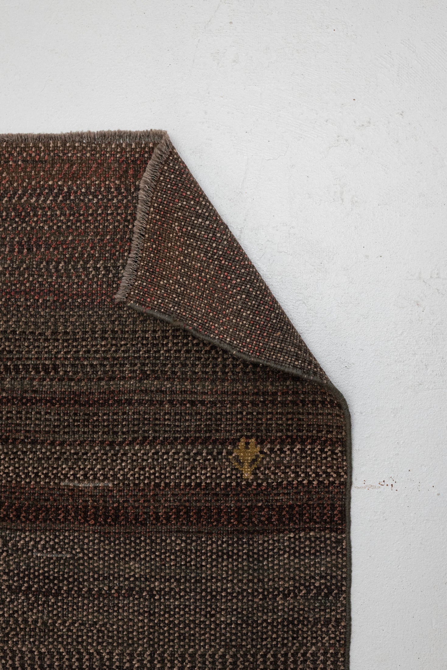 3&#39;11 x 6&#39;7 | Dark Brown Gabbeh Rug | G-3773