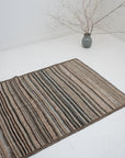 3'5 x 5'10 | Small Striped Gabbeh Rug | G-3752