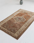 2'7 x 4'3 | 1940s Small Vintage Rug | CE-W-2835