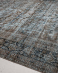 RESERVED | BW | 8'6 x 12'0 | Blue Distressed Antique Mahal | Designers M-481
