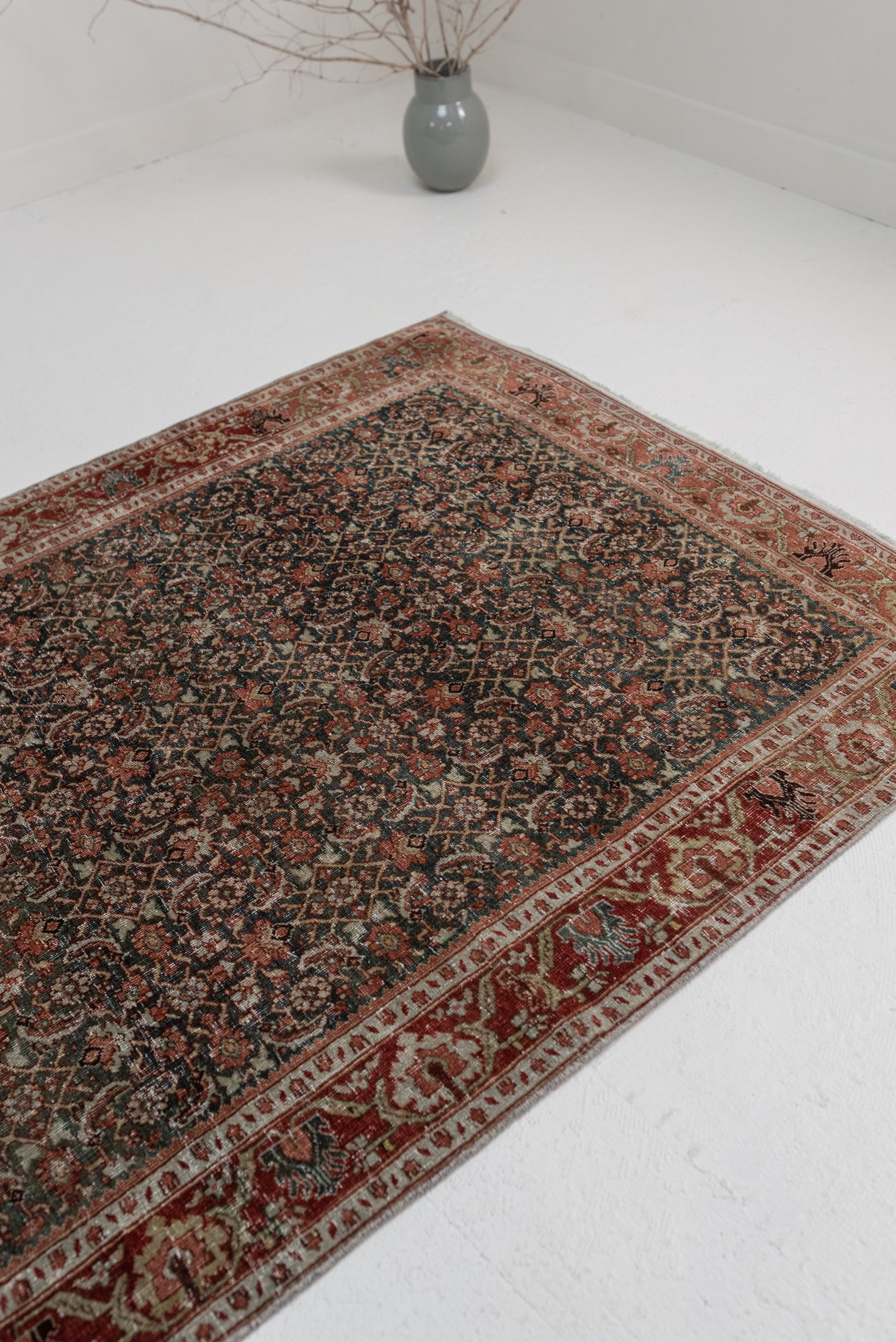 3&#39;7 x 4&#39;9 | Small Vintage Rug | Designers CE-W-2848