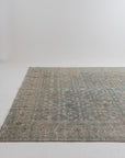 Hold | KS | 9'1 x 12'4 | Beautiful Blue Extra Large Vintage Rug | L-2912