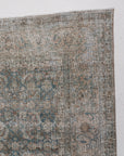 Hold | KS | 9'1 x 12'4 | Beautiful Blue Extra Large Vintage Rug | L-2912