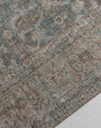 Hold | KS | 9'1 x 12'4 | Beautiful Blue Extra Large Vintage Rug | L-2912