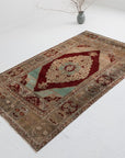 3'10 x 6'5 | Rare Antique Medallion Rug | W-2913