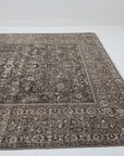 7'0 x 10'4 | Large Gray Tabriz | Designers V-2926