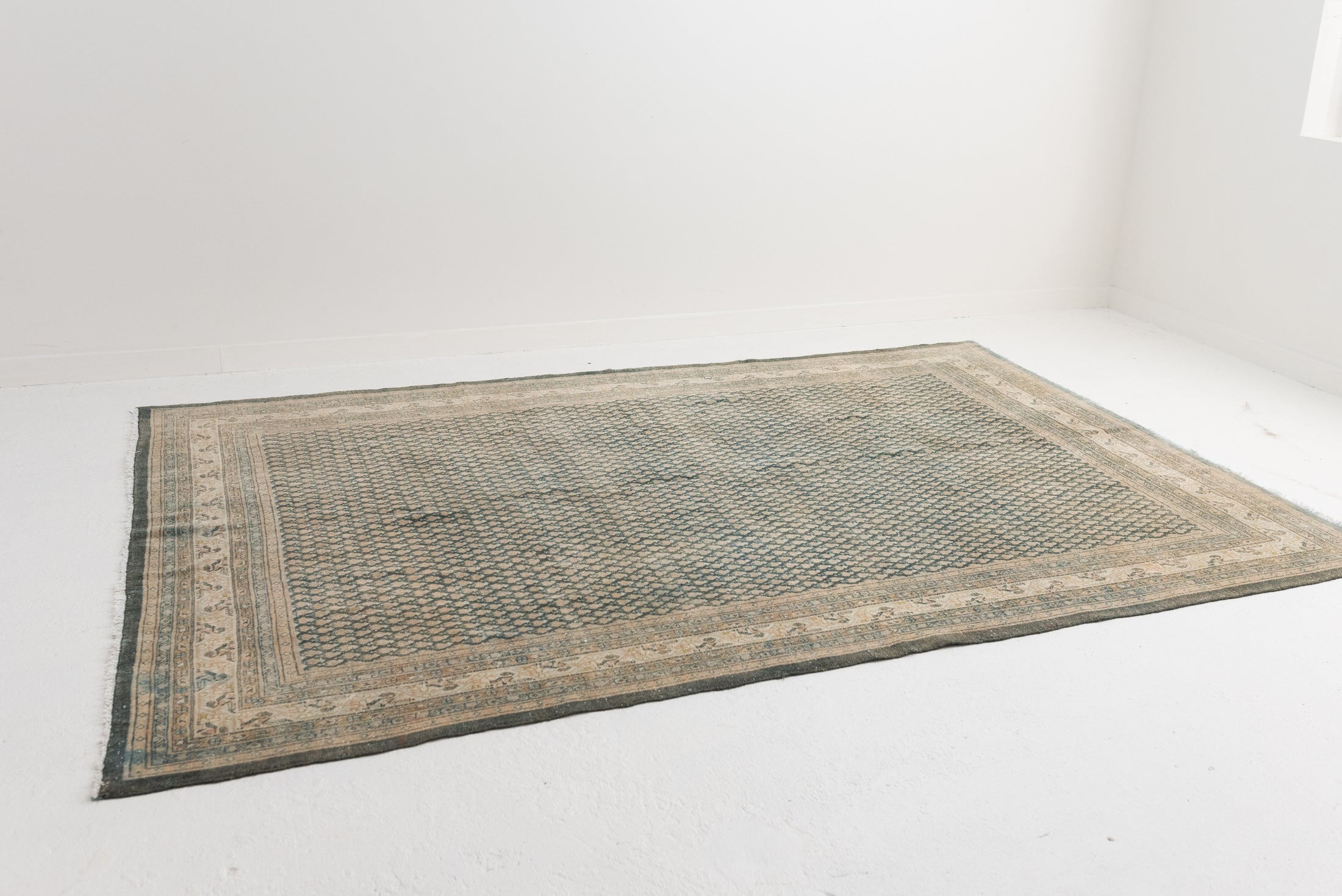 6&#39;9 X 9&#39;11 | Large Slate Vintage Rug | CE-V-2794