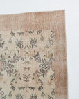 6'6 x 10'2 | Light Floral Vintage Rug | CE-D-2899