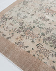 6'6 x 10'2 | Light Floral Vintage Rug | CE-D-2899