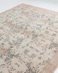 6'6 x 10'2 | Light Floral Vintage Rug | CE-D-2899