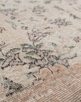 6'6 x 10'2 | Light Floral Vintage Rug | CE-D-2899