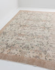 6'6 x 10'2 | Light Floral Vintage Rug | CE-D-2899