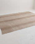 7'0 x 9'2 | 1940s Neutral Flatwave Rug | CE-E-2898