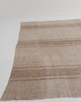 7'0 x 9'2 | 1940s Neutral Flatwave Rug | CE-E-2898