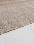 7'0 x 9'2 | 1940s Neutral Flatwave Rug | CE-E-2898