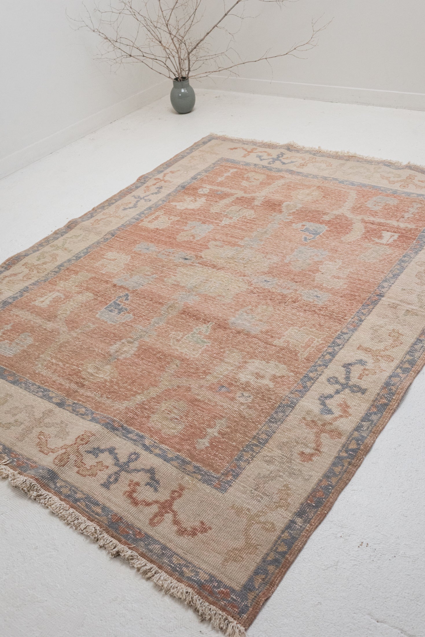 5&#39;7 x 7&#39;6 | Vintage Oushak | CE-A-3365