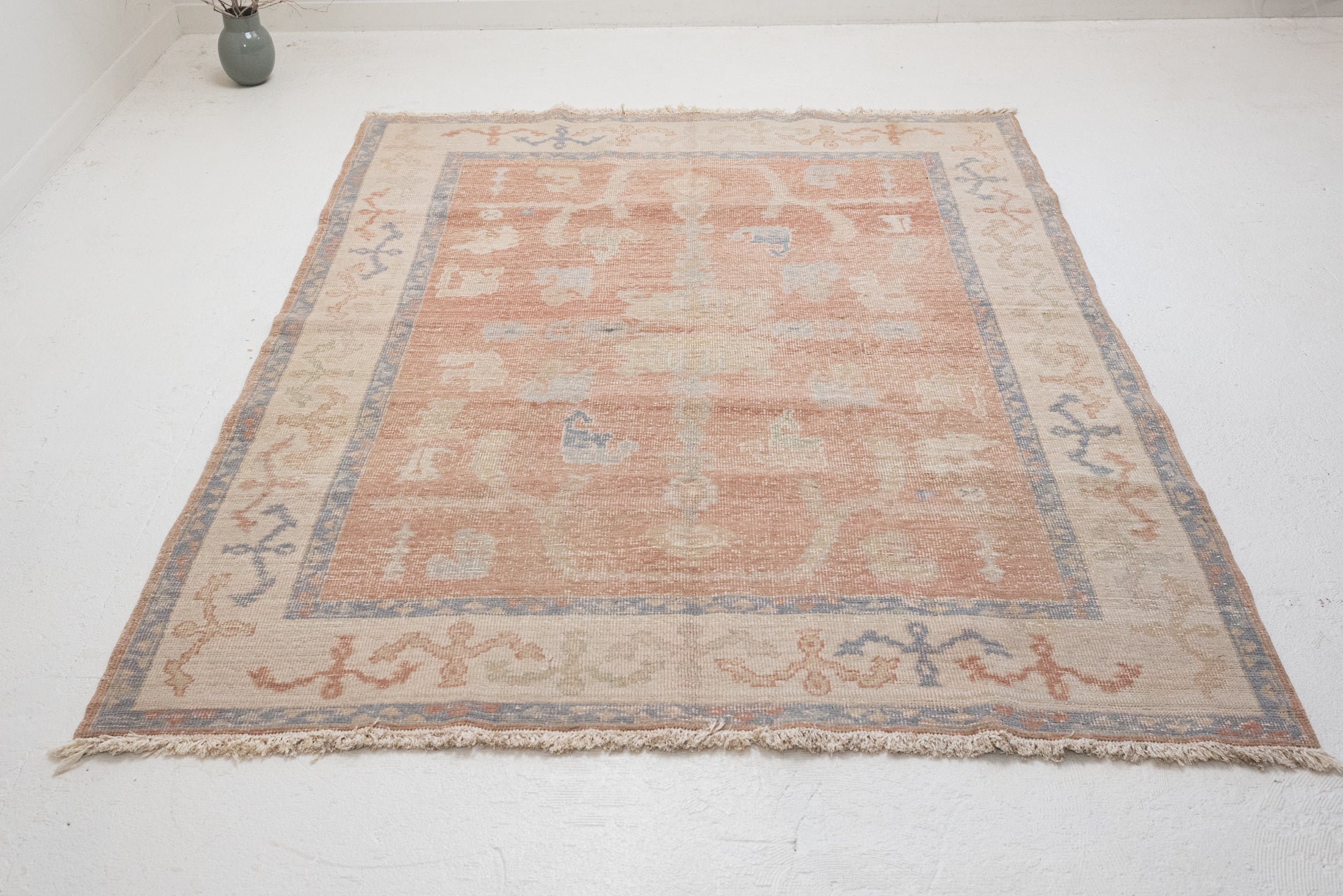 5&#39;7 x 7&#39;6 | Vintage Oushak | CE-A-3365