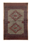 4'0 x 6'2 | Green Vintage Rug | CAB-W-2505