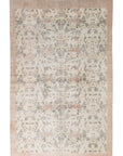 6'6 x 10'2 | Light Floral Vintage Rug | CE-D-2899