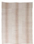 7'0 x 9'2 | 1940s Neutral Flatwave Rug | CE-E-2898