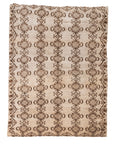 6'7 x 8'7 | Neutral Wool Vintage Rug | CE-C-2891