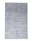 5'7 x 8'10 | Gray Distressed Vintage Rug | CE-B-2885