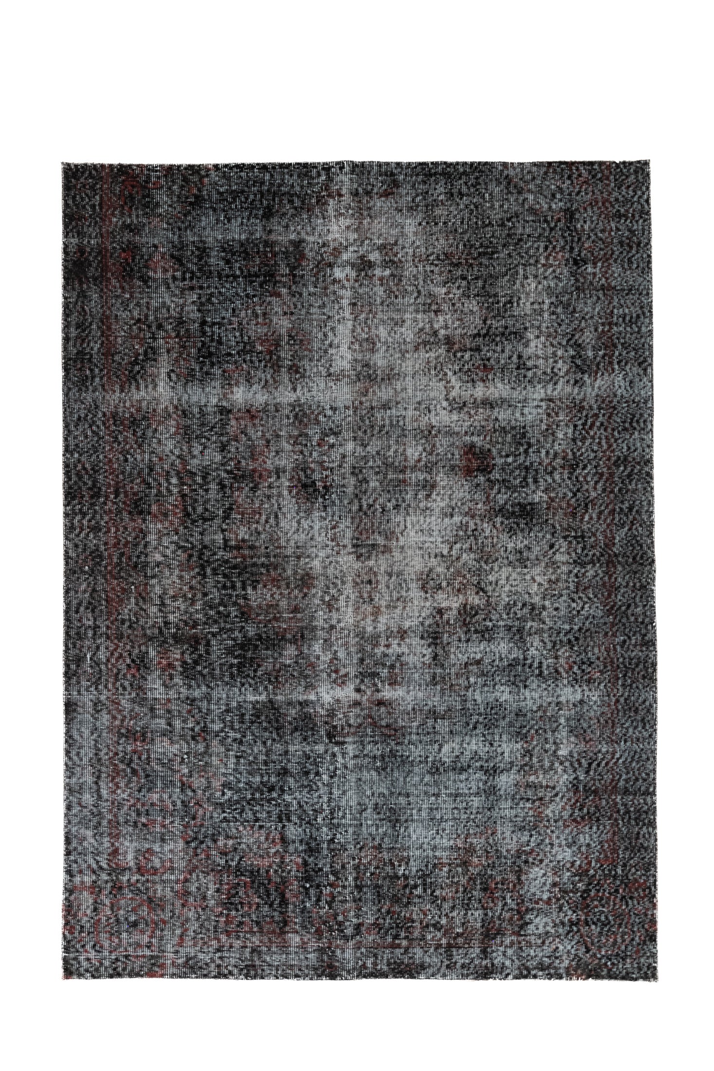 5&#39;4 x 7&#39;4 | Medium Overdyed Vintage Rug | CE-A-2883