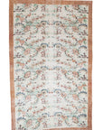 6'0 x 9'8 | Large Floral Vintage Rug | C-2807