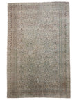 6'5 x 9'7 | Beautiful Sage Vintage Rug | B-2937