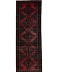 2'10 x 8'2 | Moody Tribal Vintage Runner | R-3034