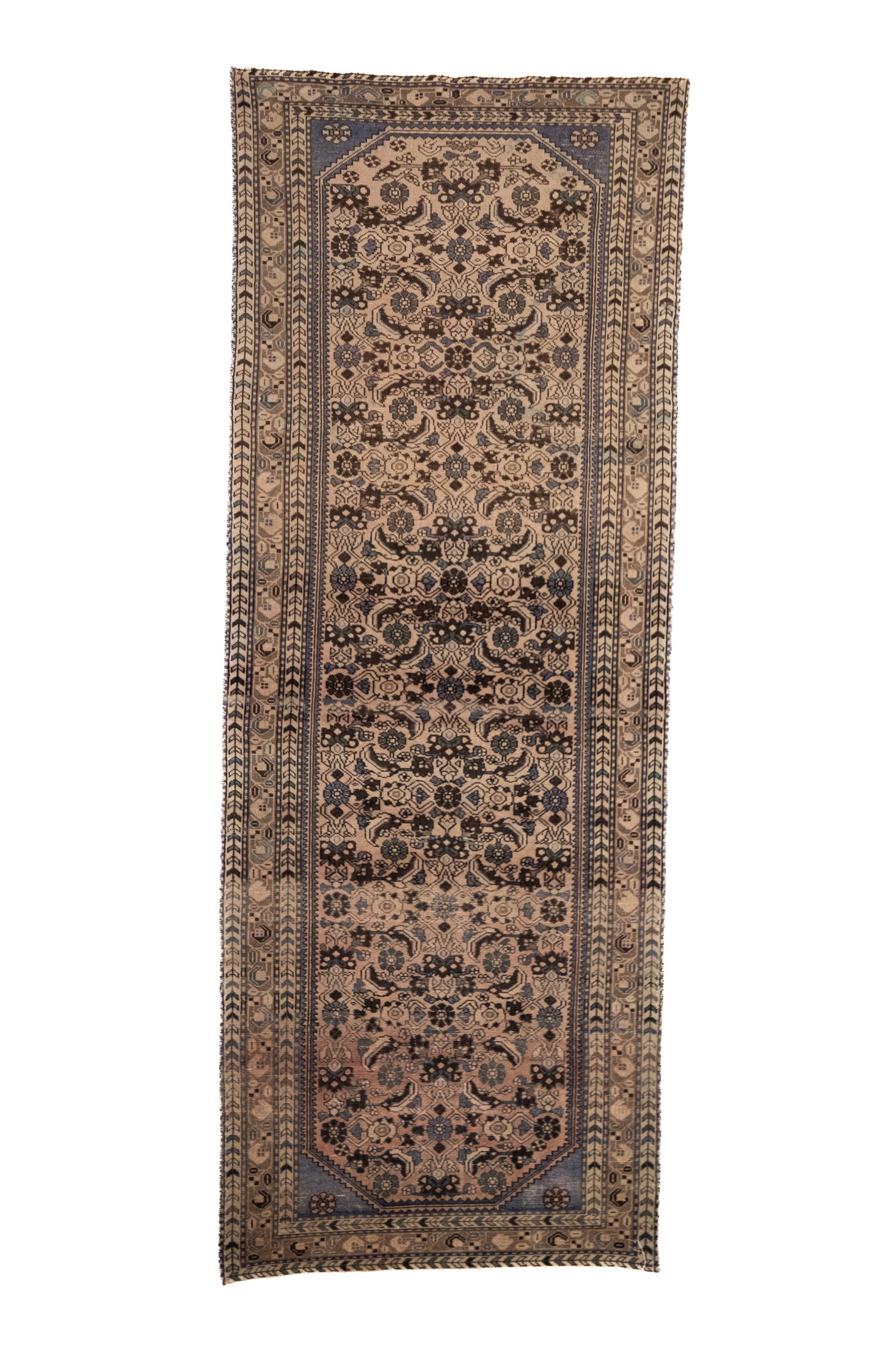 3&#39;10 x 10&#39;2 | Vintage Malayer Runner | R-2990