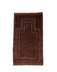 2'10 x 5'0 | Small Red Vintage Rug | W-3009