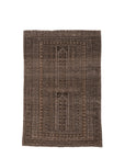 3'0 x 4'7 | Small Brown Belouch Rug | CE-W-3060