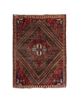 5'9 x 7'10 | Colorful Vintage Hamadan Rug | A-3196