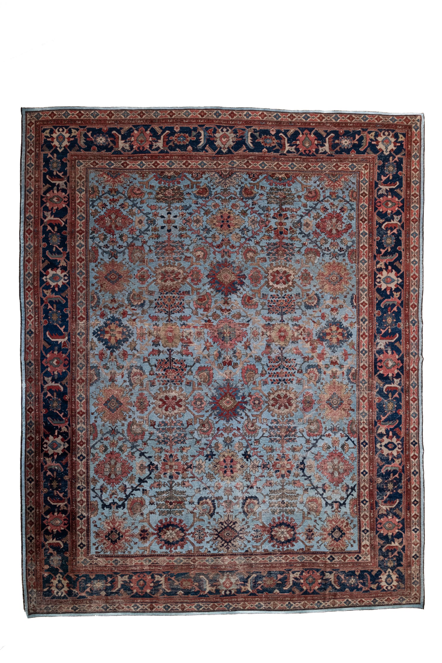 10&#39;8 x 13&#39;7 | Beautiful Oversized Vintage Rug | CE-L-3395