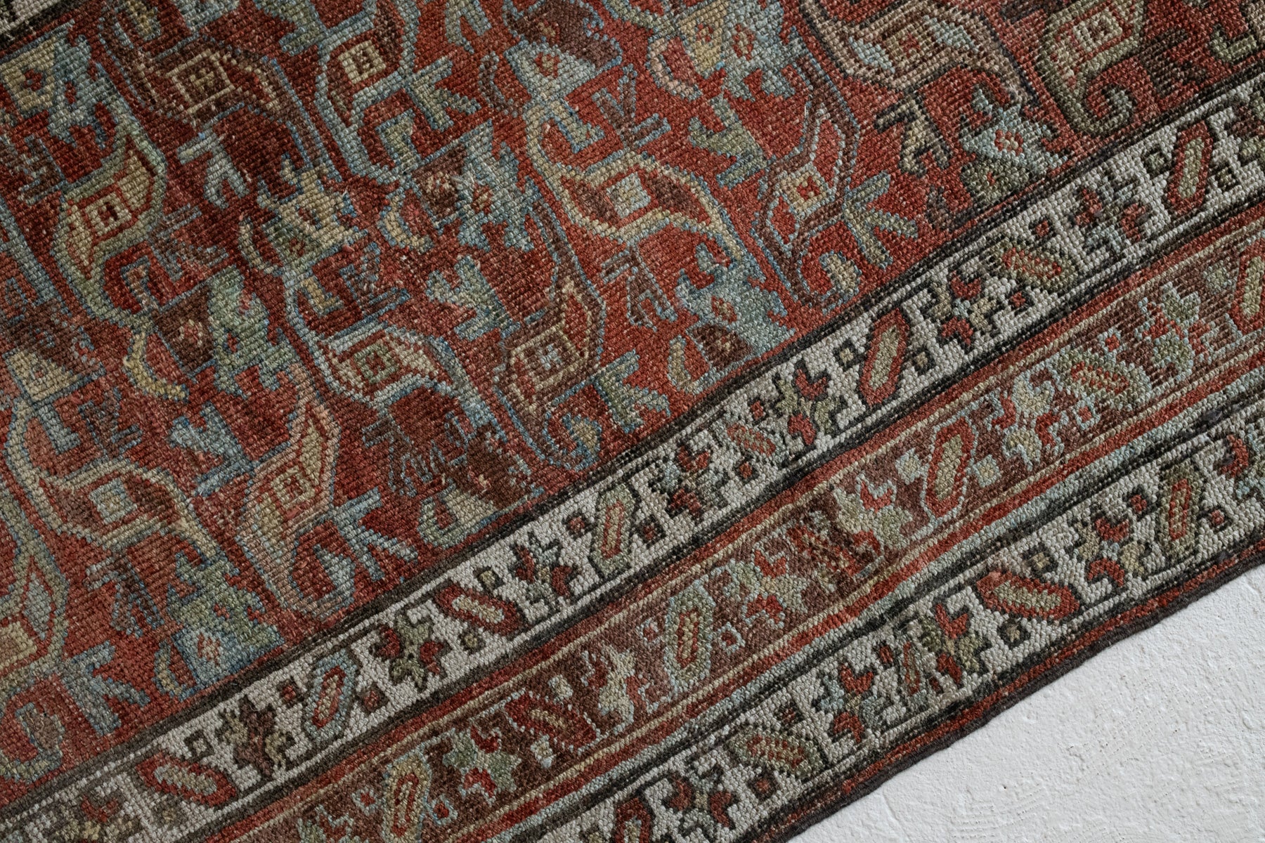 3&#39;8 x 6&#39;8 | Muted Vintage  Rug | CE-W-2314