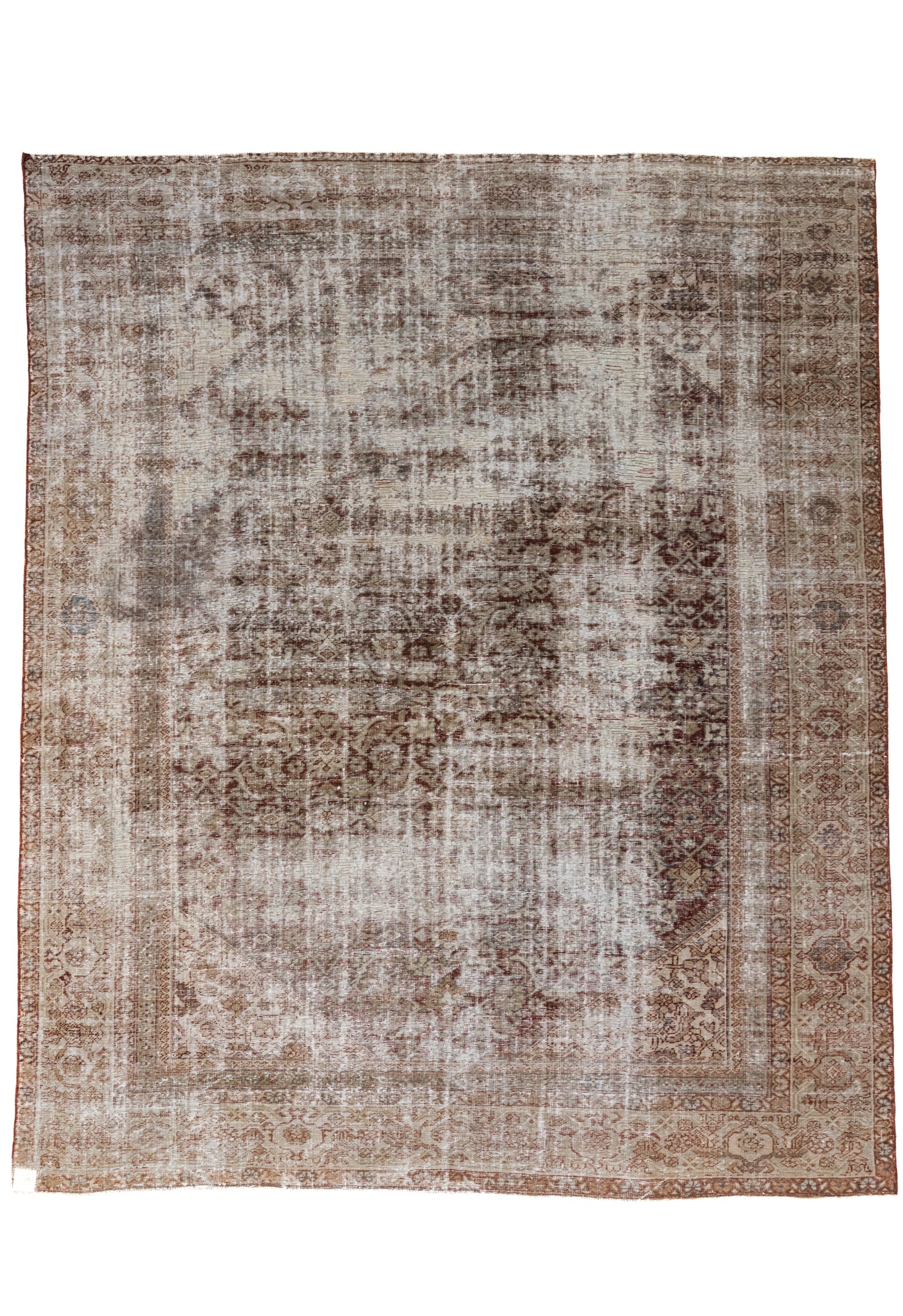 8&#39;5 x 10&#39;1 | Antique Distressed Mahal | Designers L-1882