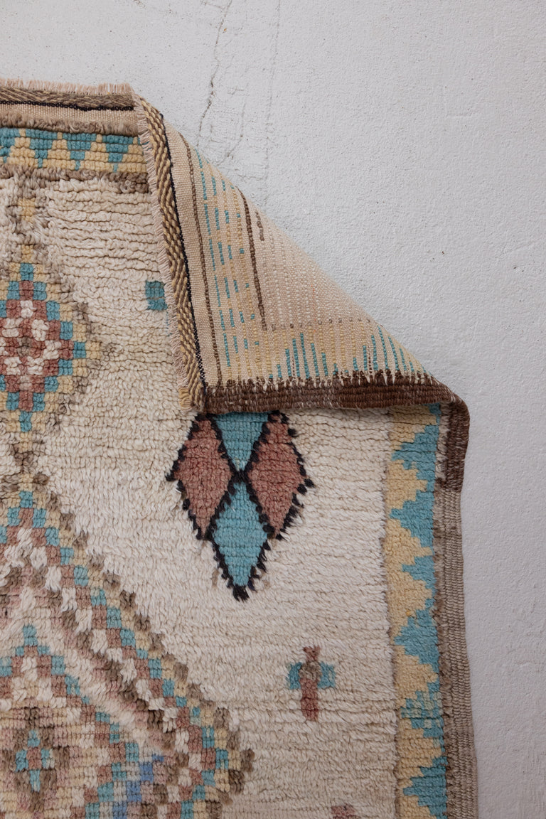 2'10 x 4 | Small Moroccan Rug | M-2075 – Curio Rugs