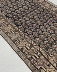 HOLD BW | 3'6 x 12'8 | Dark Blue Antique Malayer Runner | Designers R-2782