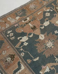 8'9 x 9'7 | Square Vintage Sumak Rug | CE-D-3386