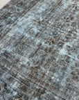 8'6 x 12'0 | Blue Distressed Antique Mahal | Designers M-481
