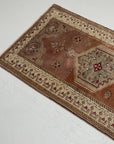 2'7 x 4'3 | 1940s Small Vintage Rug | CE-W-2835