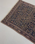 3'4 x 4'4 | Beautiful Blue Small 1930s Afshar Rug | CE-W-3065