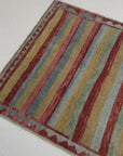 3'9 x 6'4 | Colorful Striped Gabbeh Rug |  G-3742