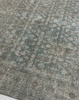 Hold | KS | 9'1 x 12'4 | Beautiful Blue Extra Large Vintage Rug | L-2912